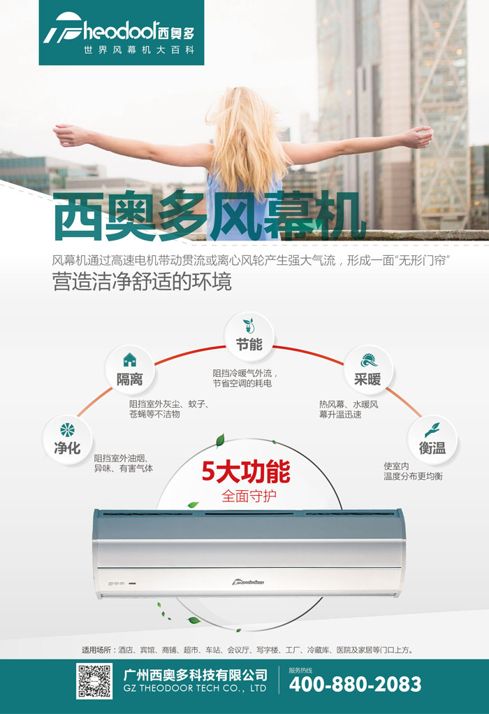 西奧多風幕機5大功能