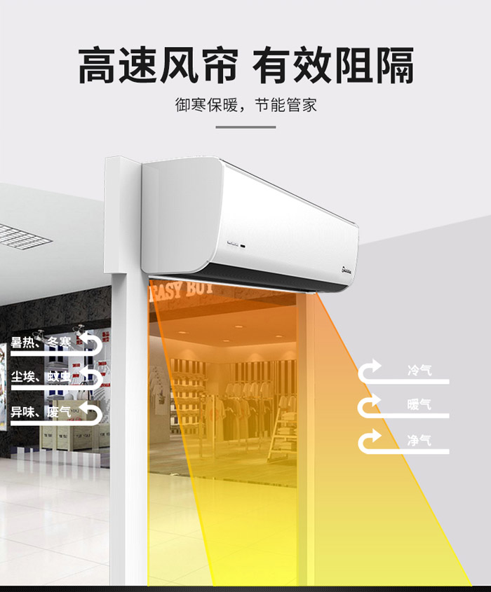 高速風(fēng)簾，有效阻隔